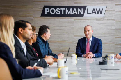 Postman Law will efficiently handle your personal injury claim—from initial consultation to final settlement. Contact us today!