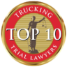 Trucking Top 10 Trial Lawyers logo.