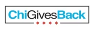 Chicago gives back logo.