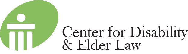 Center for Disability & Elder Law logo.