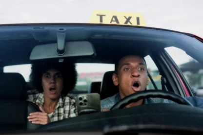 Pasos a seguir después de un accidente de pasajero de taxi