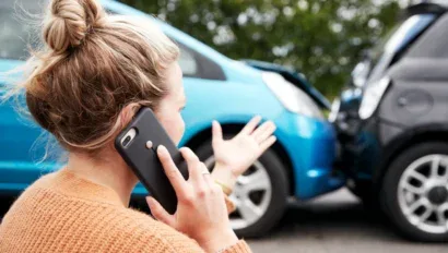 ¿Quién es responsable en un choque múltiple?